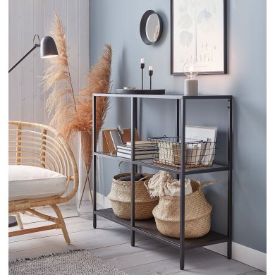 IKEA Стеллаж VITTSJO Черный (ИКЕА ВИТШО) 90305803 фото - 15