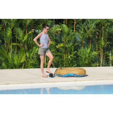 Ножной насос Bestway 62147 AIR STEP Черный BES62147 фото - 5