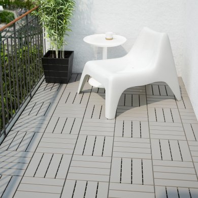 IKEA Плитка для підлоги RUNNEN Сірий (ИКЕА RUNNEN) 70238112 фото - 9