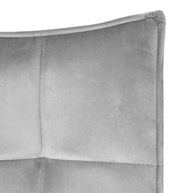 Кресло мягкое с подставкой Homla VINNIS Welur Серый 216133 фото - 8