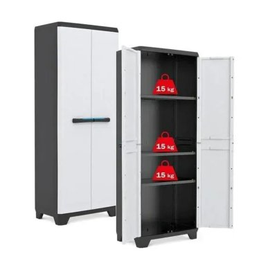 Садова шафа Keter/Kis LINEAR ALTO Світло-сірий 240864-1 фото - 3