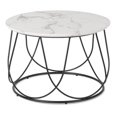 Журнальный стол Mebel Elit KATE Marmur Белый ME.KATE/BM/CZ/L фото - 5