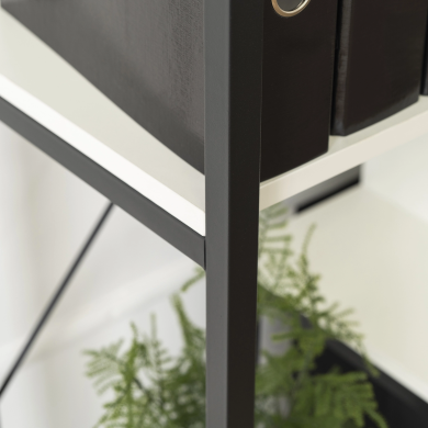 Стеллаж Mebel Elit TIM Белый ME.TIM/B/CZ/REG фото - 7