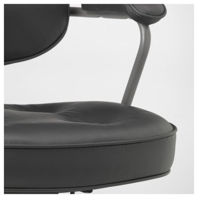 Офисное кресло ALEFJALL Черный - 7 IKEA Офисное кресло ALEFJALL Черный (ИКЕА АЛЕФДЖАЛЛ) 70367458 фото - 7