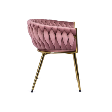 Обеденный стул Mebel Elit CAPRI Розовый ME.CAPRI/R/ZL/V/K фото - 3
