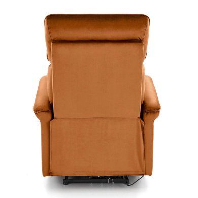 Кресло мягкое раскладное с реклайнером Halmar SEMIR Корица V-CH-SEMIR-FOT-CYNAMONOWY фото - 7