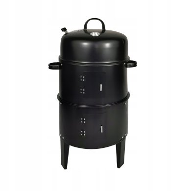 Вугільний гриль-коптильня Kontrast BBQ1004 Чорний - 2 Вугільний гриль-коптильня Kontrast BBQ1004 Чорний 5.22.13969 фото - 2