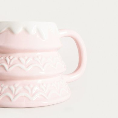 Кружка Homla BALS 450 мл Розовый 241717 фото - 2