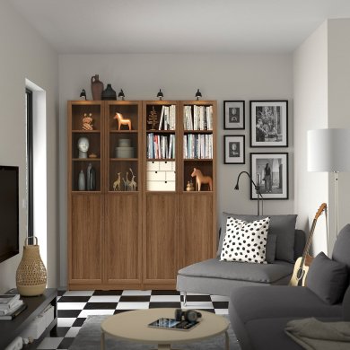 IKEA BILLY/OXBERG (ИКЕА БИЛЛИ/ОКСБЕРГ) 69581812 фото - 2