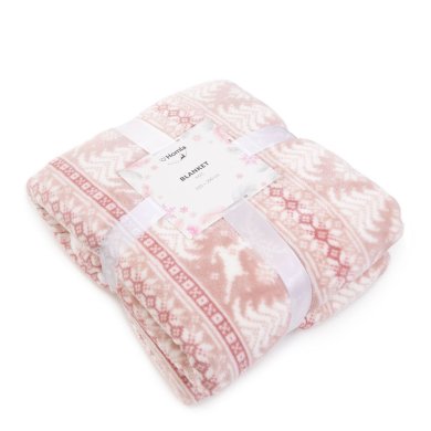 Плед Homla BARGO 150x200 см Рожевий 223161 фото - 6