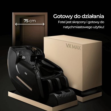 Крісло масажне Mebel Elit VX MAX Чорний ME.VXMAX/CZ/E/ANG/FW фото - 16