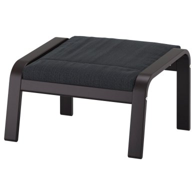 IKEA Подставка для ног POANG Антрацит (ИКЕА POÄNG) 49197868