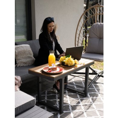 Комплект садовой мебели Garden Line BOGOTA Серый - 2 Комплект садовой мебели Garden Line BOGOTA Серый ALM1142 фото - 2