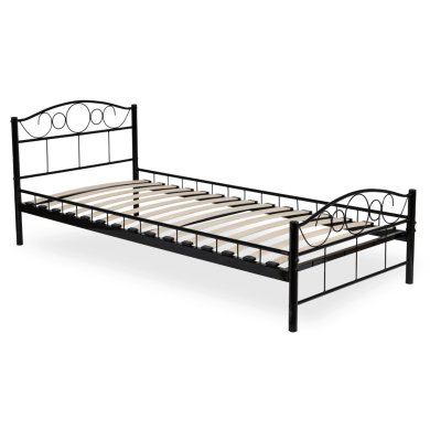 Кровать Mebel Elit GRIFFIN 90x200 см Черный - 2 Кровать Mebel Elit GRIFFIN 90x200 см Черный ME.GRIFFIN/90/CZ/LOZ фото - 2