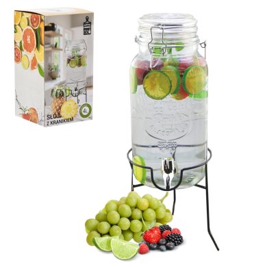 Диспенсер для напитков Chomik 4 л Прозрачный SIP2010 фото - 2