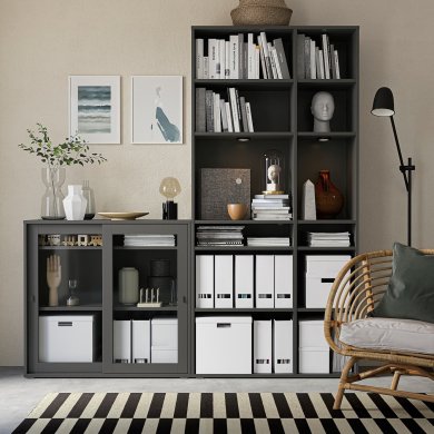 IKEA Стеллаж VIHALS Серый (ИКЕА ВИХАЛС) 49521094 фото - 4