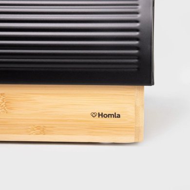 Хлібниця Homla TROPEA Чорний 237252 фото - 3