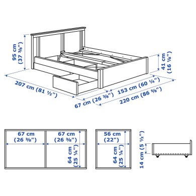 IKEA SONGESAND (ИКЕА СОНГЕСАНД) 19241245 фото - 5