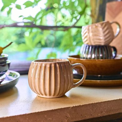 Кружка Homla ALMOS 380 мл Бежевий 231345 фото - 6