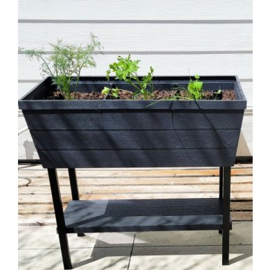 Цветочный горшок Keter Alfresco | Графит 253703 фото - 3