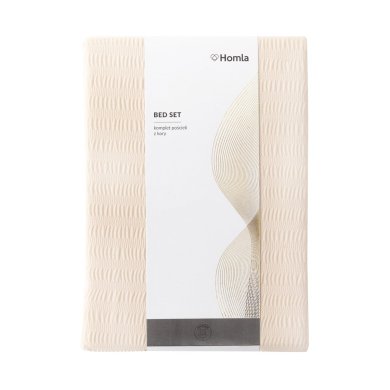 Комплект постільної білизни Homla RETIE 200x220 см Бежевий 213409 фото - 5