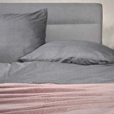 Комплект постельного белья Homla FELIX 160x200 см Серый 160627 фото - 2