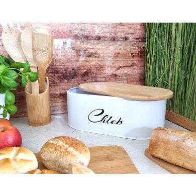 Хлібниця Chomik SALVIA Білий NEL7175 фото - 4