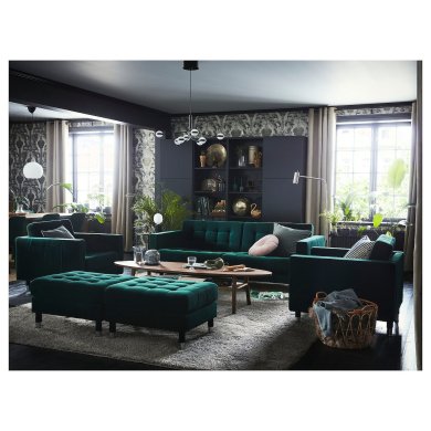 IKEA Килим STOENSE 200x300 см Сірий (ИКЕА STOENSE) 30426836 фото - 10