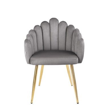 Обеденный стул Homla LANA Welur Серый 214229 фото - 2