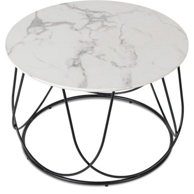 Журнальный стол Mebel Elit KATE Marmur Белый ME.KATE/BM/CZ/L фото - 2