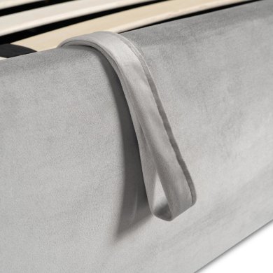 Кровать Mebel Elit BRISTOL Welur 180x200 см Серый ME.BRISTOL/180/P/V/LOZZPOJ фото - 9