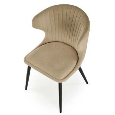 Обідній стілець Halmar K496 Бежевий - 6 Обідній стілець Halmar K496 Бежевий V-CH-K/496-KR-C.BEŻOWY фото - 6