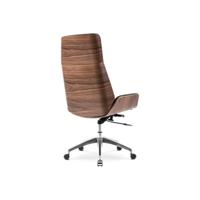Кресло поворотное Mebel Elit WOODY | Черный / Дерево ME.WOODY/CZ/E/DG/FO фото - 5