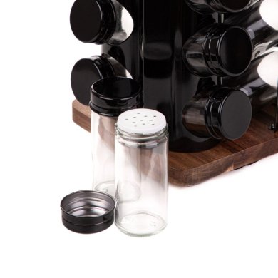 Набір для спецій Homla LENNE Чорний - 4 Набір для спецій Homla LENNE Чорний 231601 фото - 4