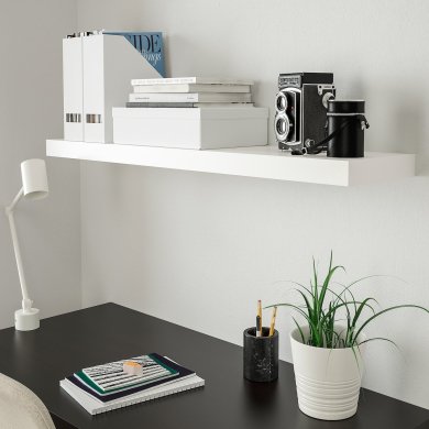IKEA Полка LACK (ИКЕА НЕДОСТАТОК) 90282180 фото - 16