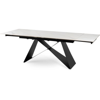 Раскладной обеденный стол Mebel Elit VICTOR Marmur Белый ME.VICTOR/B/S фото - 3
