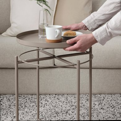 Журнальный стол GLADOM Серый - 10 IKEA Журнальный стол GLADOM Серый (ИКЕА ГЛАДОМ) 30513763 фото - 10