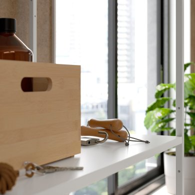 Стелаж JOSTEIN Білий - 3 IKEA Стелаж JOSTEIN Білий (ИКЕА ЖОСТЕЙН) 39437289 фото - 3