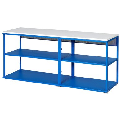 IKEA Стеллаж PLATSA Синий (ИКЕА ПЛАСТИНЫ) 49521701
