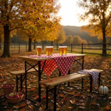 Комплект складаних садових меблів Garden Line WOOD Дерево MEB2745 фото - 10