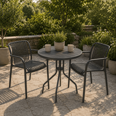 Садовий стіл Favora BISTRO Сірий FB12040GR фото - 10
