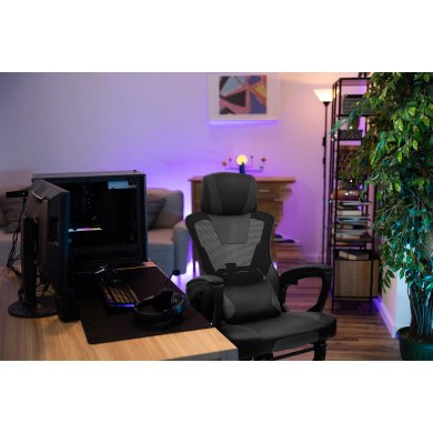 Геймерське крісло Kontrast KG100 Чорний - 13 Геймерське крісло Kontrast KG100 Чорний 5.90.20112 фото - 13