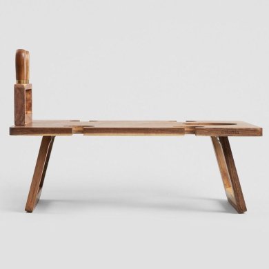 Столик-піднос з набором ножів Homla FRESCA Дерево 240970 фото - 3