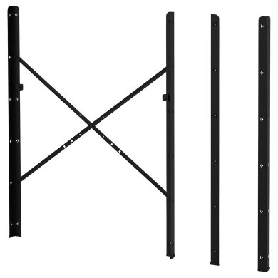 IKEA Каркас стелажа BROR Чорний (ИКЕА BROR) 00333278