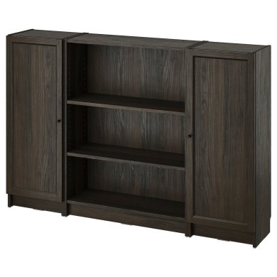 IKEA Стеллаж BILLY/OXBERG Коричневый (ИКЕА БИЛЛИ/ОКСБЕРГ) 39483592
