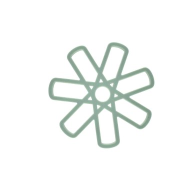 Підставки під гаряче Duka Silctool | Графіт/М'ятний 1215938 фото - 4