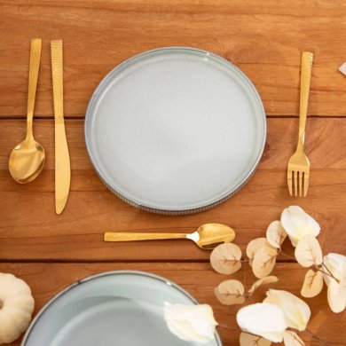 Тарілка Homla SANOS 21 см Сірий - 5 Тарілка Homla SANOS 21 см Сірий 230314 фото - 5