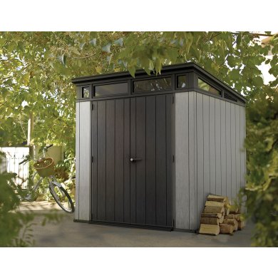 Садовий будиночок Keter ARTISAN 214х218х226 см Коричневый 230459-1 фото - 8