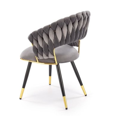 Обеденный стул Halmar K551 Пепельный - 3 Обеденный стул Halmar K551 Пепельный V-CH-K/551-KR-POPIELATY фото - 3