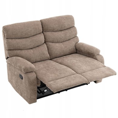 Кресло мягкое раскладное с реклайнером Kontrast VERA DUO Светло-коричневый 5.01.84847 фото - 4